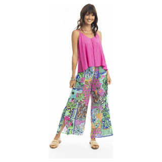 The Rayon Maeli wide-legged Pant is your perfect go-to summer piece crafted from lightweight Indian rayon for ultimate comfort and breathability. The Maeli Pant comes in a fun, on-trend print that effortlessly combines fashion and function. Perfect for both casual outings and chic summer events!